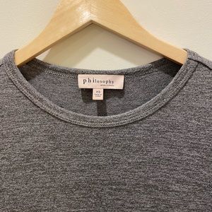 Philosophy Grey Sweater